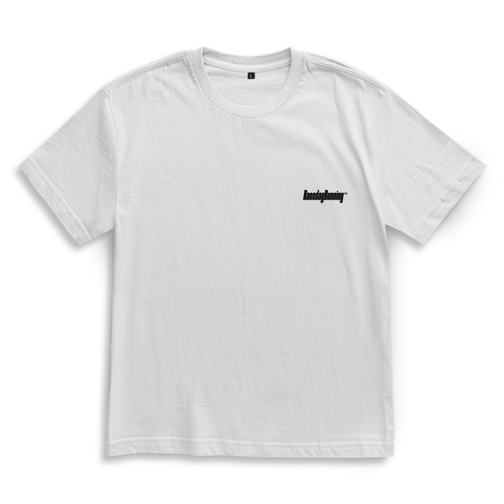 Oversize T-Shirt Black Toe Nail white