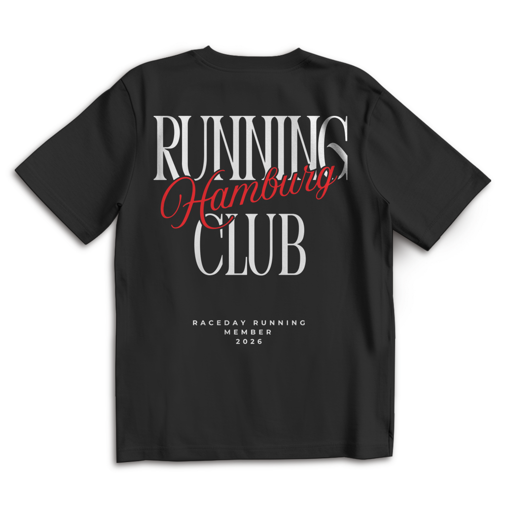 Hamburg Marathon 2026 T-Shirt black