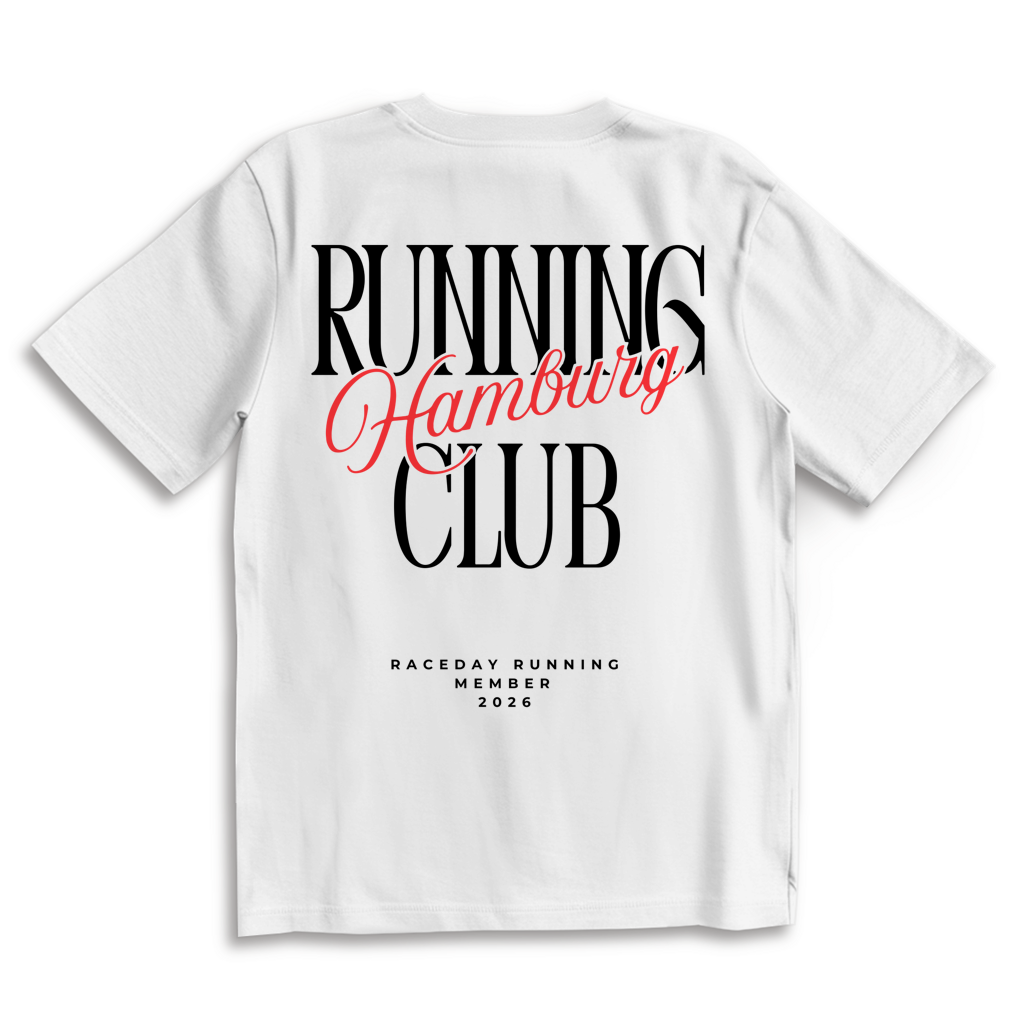 Hamburg Marathon 2026 T-Shirt white